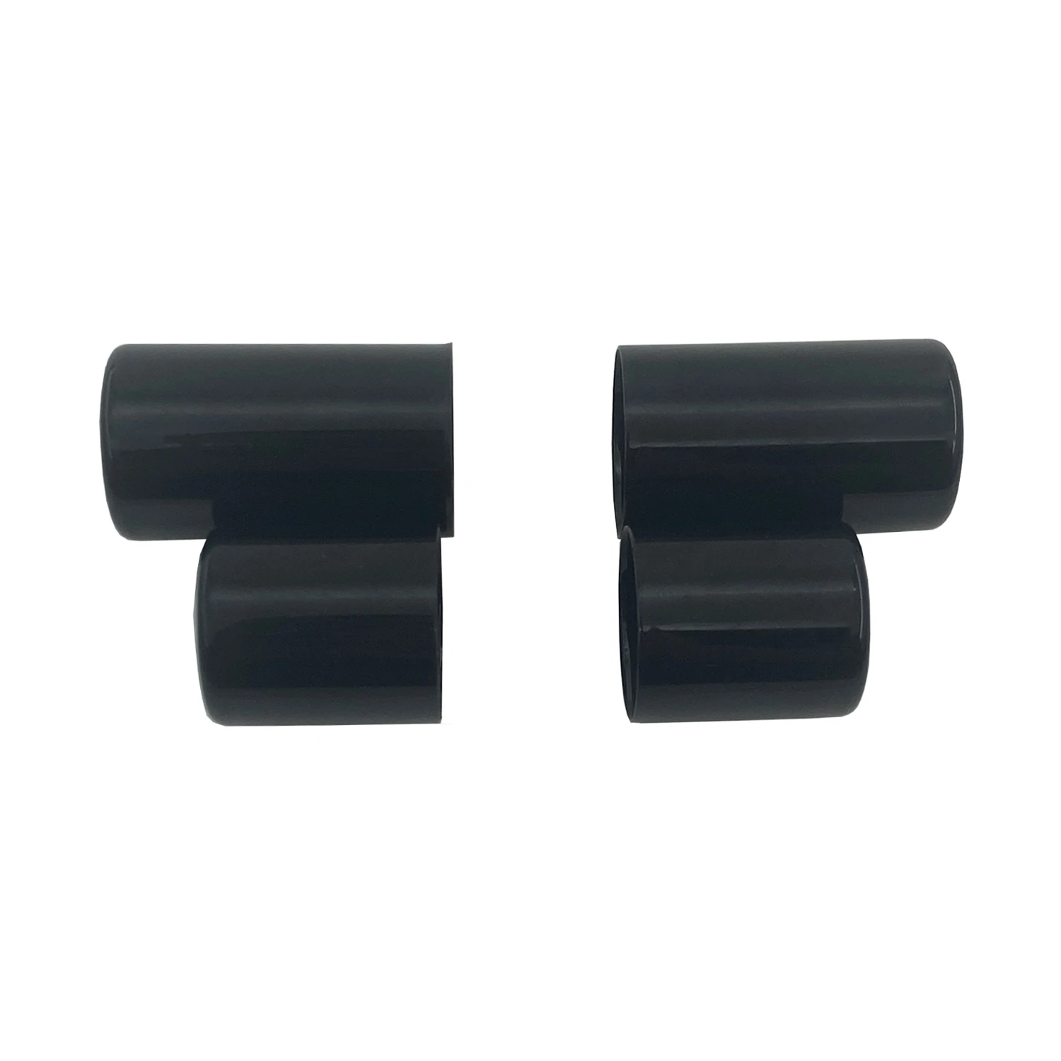 Black 4 Point Docking Hardware Covers Caps Fit For Harley Touring Road Glide Road King Electra Glide Street Glide 2009-Later