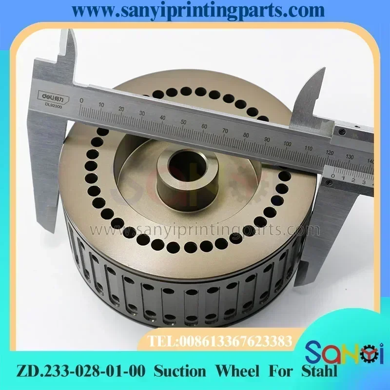 Best Quality ZD.233-028-01-00 Suction Wheel 124X54X17MM For Stahl Folding Machine