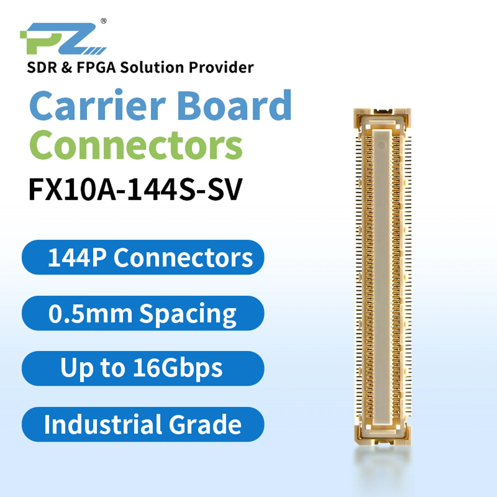 Puzhi FPGA Core Board Connector 120Pin/168Pin/144Pin/240Pin Industrial
