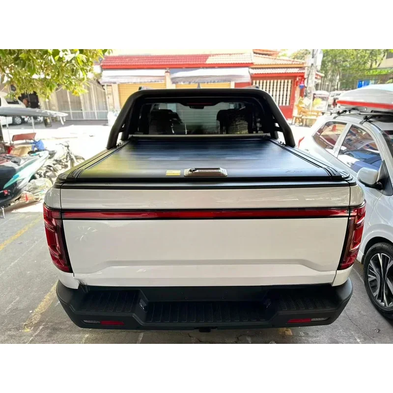

Factory Aluminum Truck Shutter Shark 6 Retractable Truck Bed Cover Manual Pickup Roller Lid