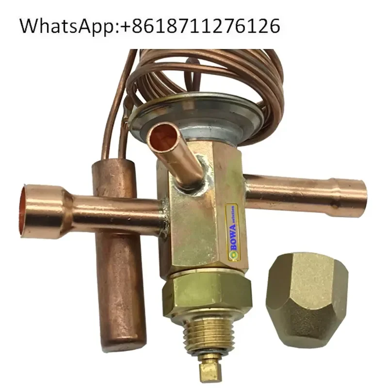 1pcs 7.5TR R22 Thermal Expansion Valve for Scroll Compressor ZR94 or 108KCE Refrigeration System