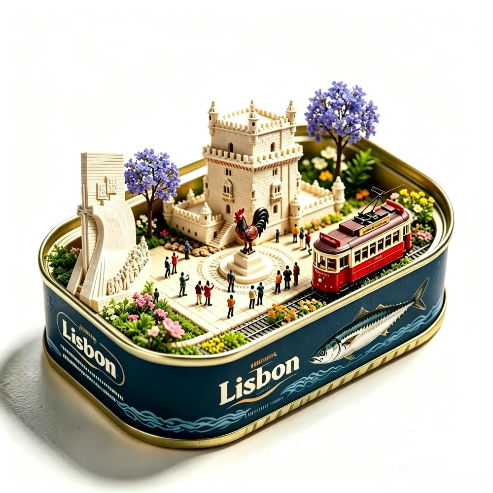 Portugal Lisbon Fridge Magnets Metal Material New York London Travel Souvenirs Budapest Barcelona Berlin Tokyo Fridge Stickers