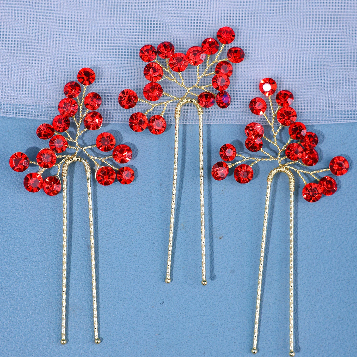 เครื่องประดับผมมุกของผู้หญิงกิ๊บติดผมแบบเรียบง่ายทำมือที่ติดผมกิ๊บติดผมสำหรับเจ้าสาวชุดเครื่องประดับผมแต่งงานสามชิ้น