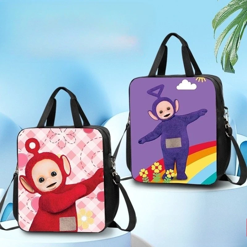 

Anime Peripheral Teletubbies Cartoon Student Large-capacity Crossbody Bag Schoolbag Handbag School Supplies Birthday Gifts