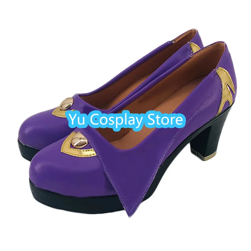 Yu Cosplay Store Keqing-zapatos de Cosplay para hombres y mujeres, accesorios de disfraces de juegos de Anime, Carnaval y Halloween