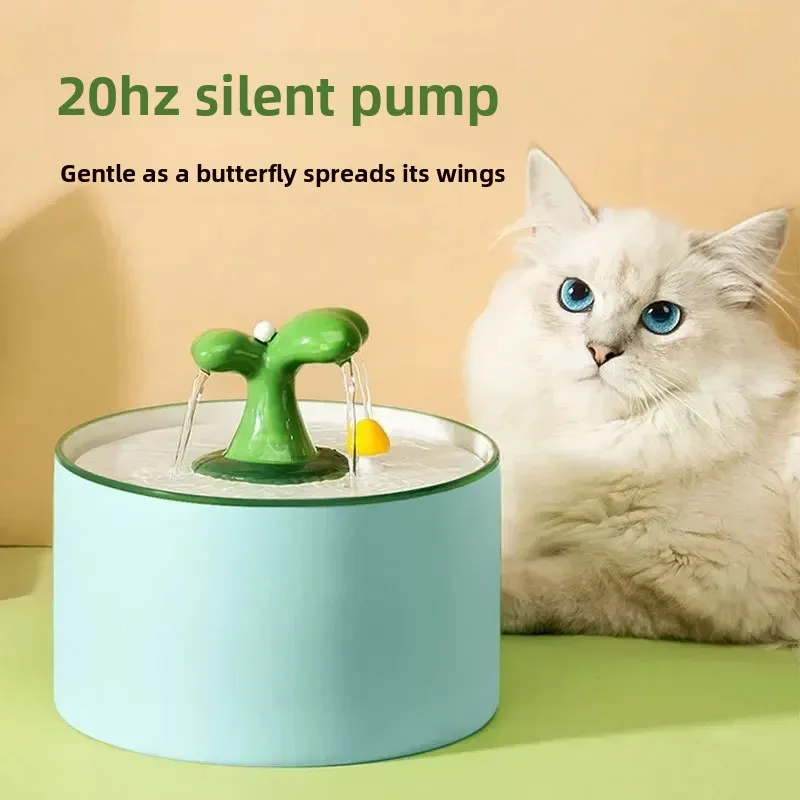 

Cat Automatic Water Dispenser Ceramic Water Dispenser Filtration Flow Circulation Cat Dog Drinking Pet Supplies