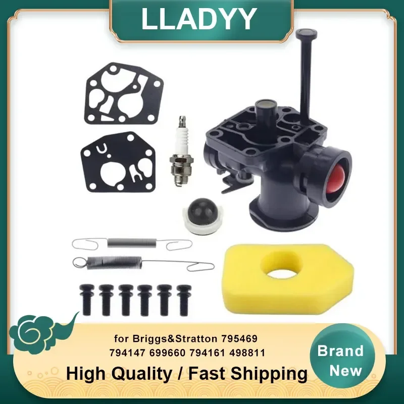 

795477 Карбюратор 691859 692211 Пружина губернатора 698369 Воздушный фильтр для Briggs&Stratton 795469 794147 699660 794161 498811