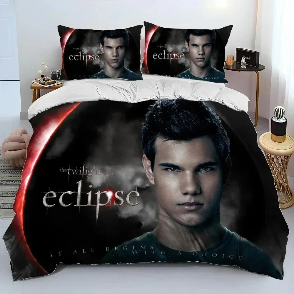 

Top 3d The Twilight Saga HD Bedding Set Printed Bed Set With Pillowcase Bed Duvet Cover Soft Queen King Size For Bedclothes Home