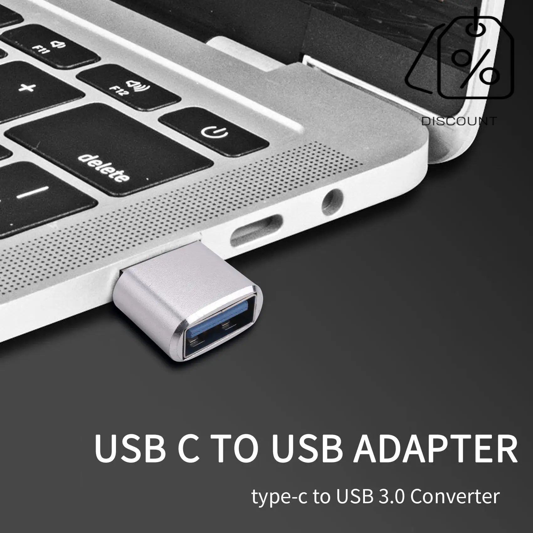 Адаптер ABMF-Usb C к USB-адаптеру, 2 шт., адаптер типа C к Usb 3.0, поддерживающий Otg для устройств Galaxy S9/S8/не 8 типа C