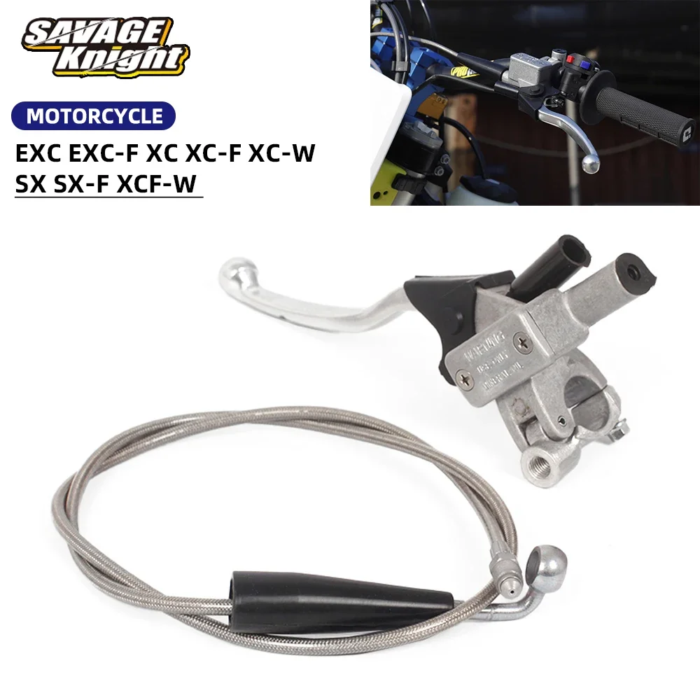 Hydrauliczny cylinder główny sprzęgła do EXC-F XC EXC 125 150 200 250 300 350 400 450 Akcesoria motocyklowe Przewód olejowy sprzęgła