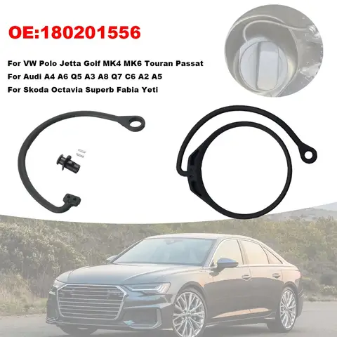 Fuel Tank Cap Band Cord For AUDI A1 A3 A4 A5 A6 A7 A8 Q3 Q5 Q7 Q8 R8 For Volkswagen Bora Passat Car Replacement Parts 180201556
