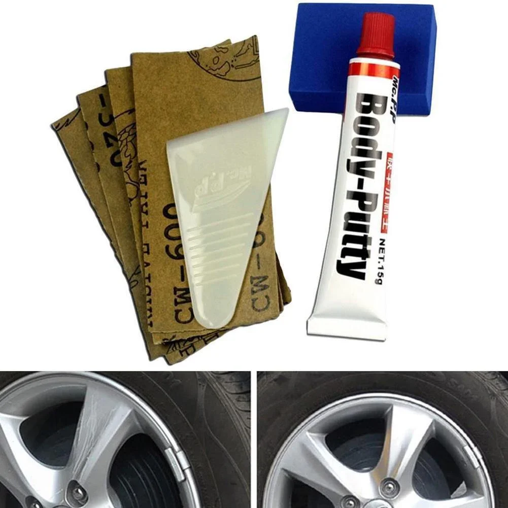 Auto Paint Scratch Patch Clay Paint Repair Pen Car Body Putty Scratch Filler Smooth Repair Tools 15g Small Patch Clay Set