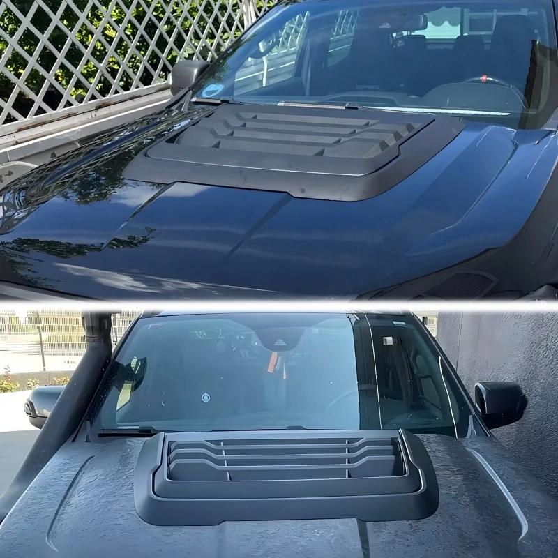 سيارة بونيه مدخل هواء تنفيس بونيه مغرفة تنفيس هود هود مدخل هواء لفورد رينجر XLT XLS XL 2015-2022