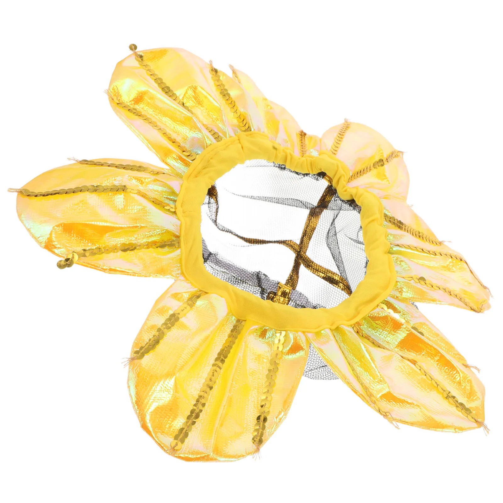 قبعة زهرة عباد الشمس اللطيفة للأطفال، قبعة حفلات ممتعة سهلة الارتداء بتصميم مريح، مثالية لأعياد الميلاد والتخرج والرقص