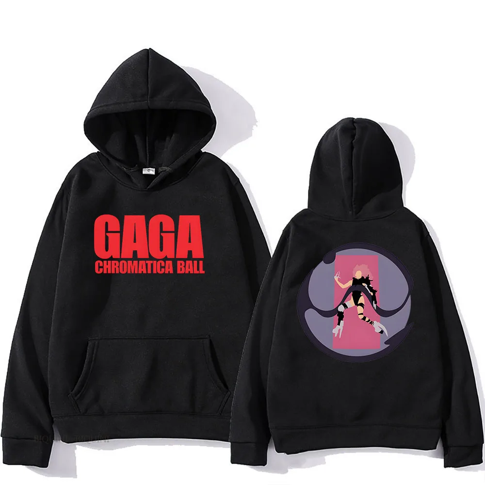 Hip Hop Retro Hooded Lady Gaga Comfortable Fleece Sweatshirt With Hooded Gothic Clothing Roupas Femininas Casual Punk Pullovers