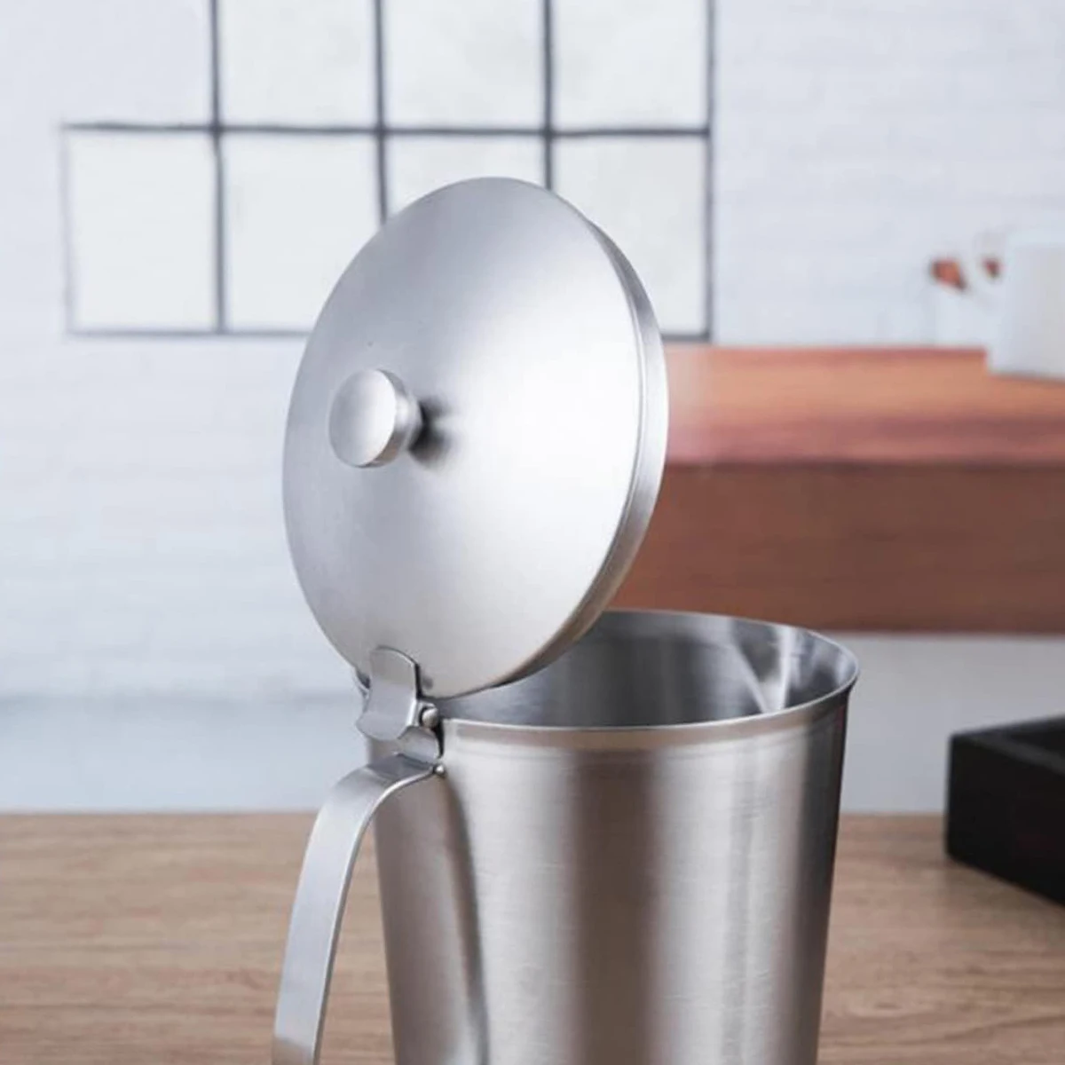 

Stainless Steel Cup Lid Precise Measuring Cup Scales for Coffee Milk Foam Tea Baking Kitchen Tool Stainless Jug