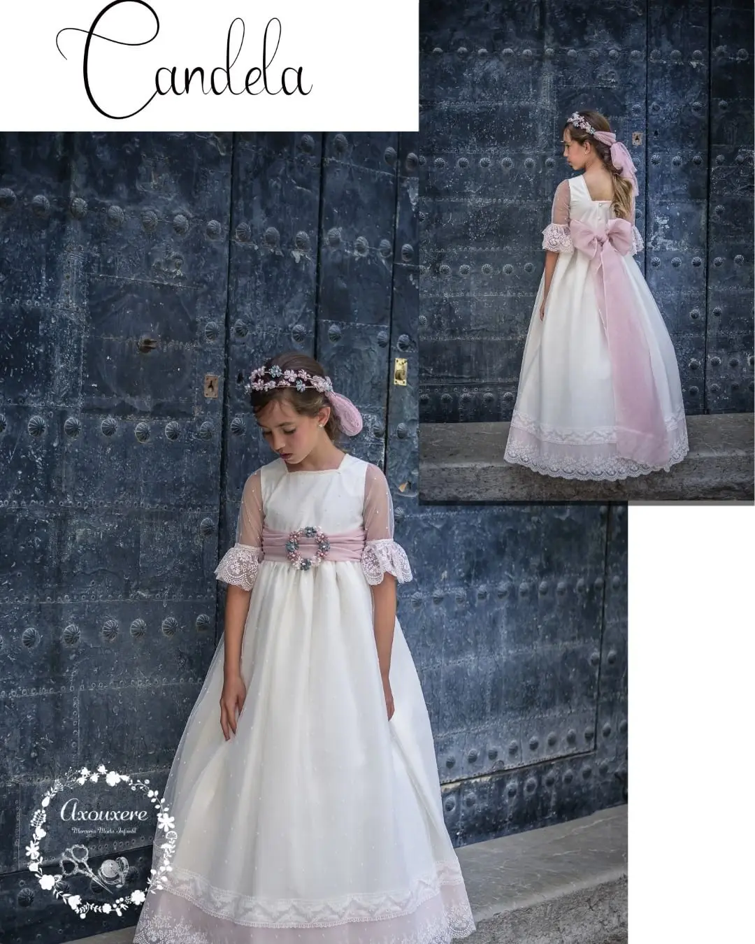 FATAPAESE Communion Girl Vintage เจ้าหญิงลูกไม้ดอกไม้เข็มขัดริบบิ้นเย็บปักถักร้อยชุดผ้าฝ้าย Bridemini งานแต่งงานสำหรับเพื่อนเจ้าสาวปาร์ตี้