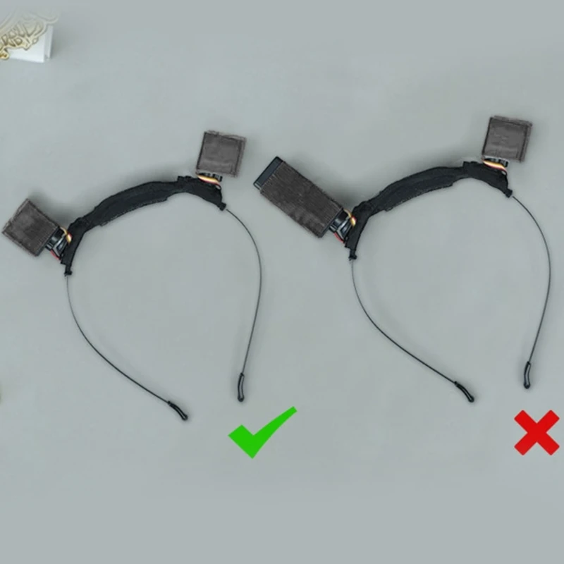 HOTRemovable elektrisch model Anime Cosplay Props Beest Kat Haar Hoepel Harige Dynamische Oor voor Halloween Hoofdband Harige Kitten Dier