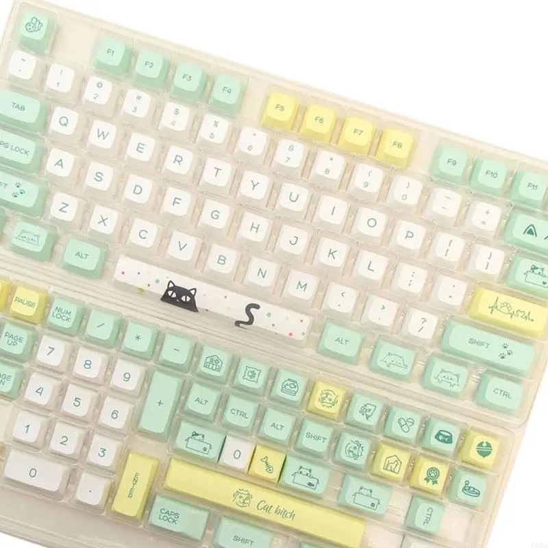 CORA Professional PBT Keycaps With XDA Height For Mechanical Keyboards Smooth And Quiet Typing Experience