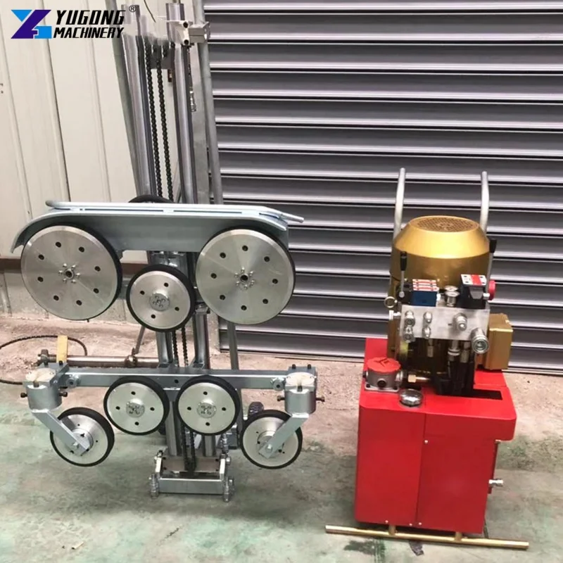 Multifunctionele granieten draadzaagmachine voor steen