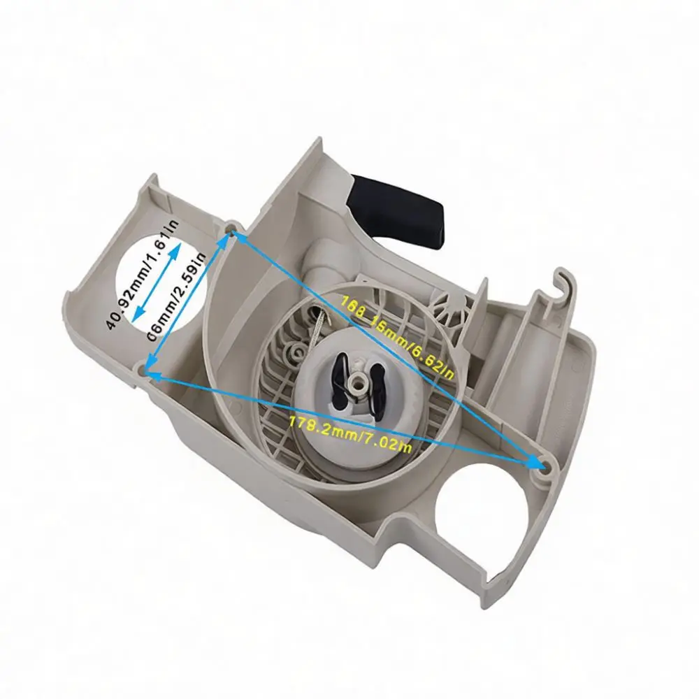 Recoil Starter Assembly For MS170 MS180 017 018 Chainsaw Engine Spare Parts Durable Pull Cord Pulley Maintenance Accessories