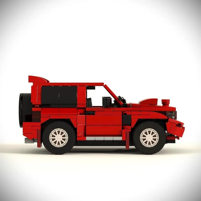 moc-205939-classic-new-iconic-sports-supercar-building-block-model-494-parts-boys-children's-birthday-christmas-toy-gift