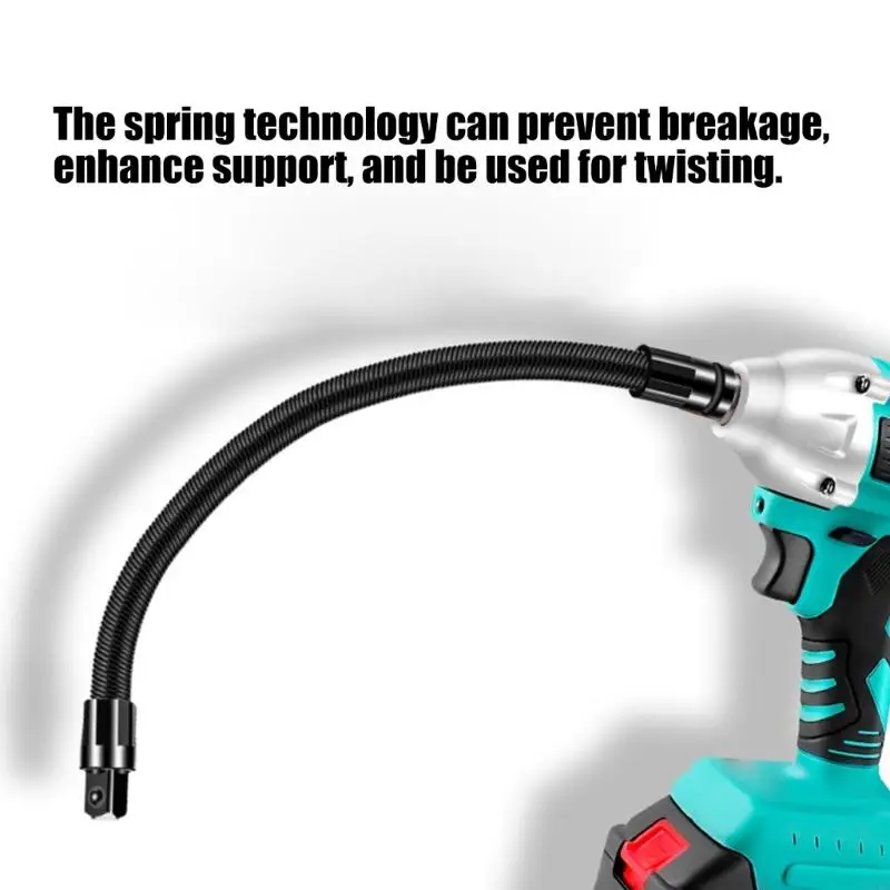 3Pieces High Strength Carbon Steel Wrench Extension Rod With 2Socket For Auto Repair Work Professional Mechanics M4YD