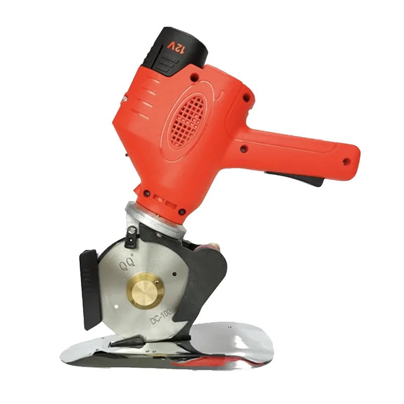 

Rechargeable Electric Circular Knife Cutting Machine DC-100/125 Model Clothing Fabric Paper Cutting Machine