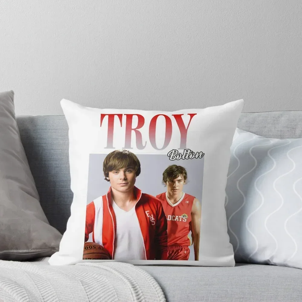 Troy Bolton Throw Pillow christmas cushions covers Ornamental Pillow Cushions For Children Decorative Sofa Cushion pillow