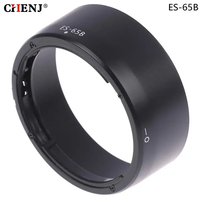 

ES65B Camera Lens Hood ES-65B Sun Shade Cover For Canon EOS R RP R5 R6 With RF 50mm F1.8 STM 43mm Diameter Filter Lens