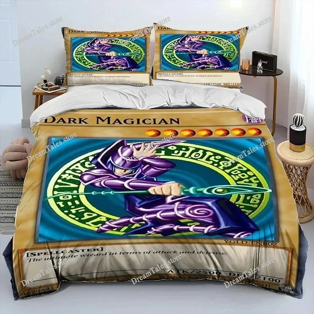 

3D Print Duvet Cover Yu-Gi-Oh MONSTER CARD Pattern Quilt Covers for Children Single Twin Queen King Bedding Set Home Textile