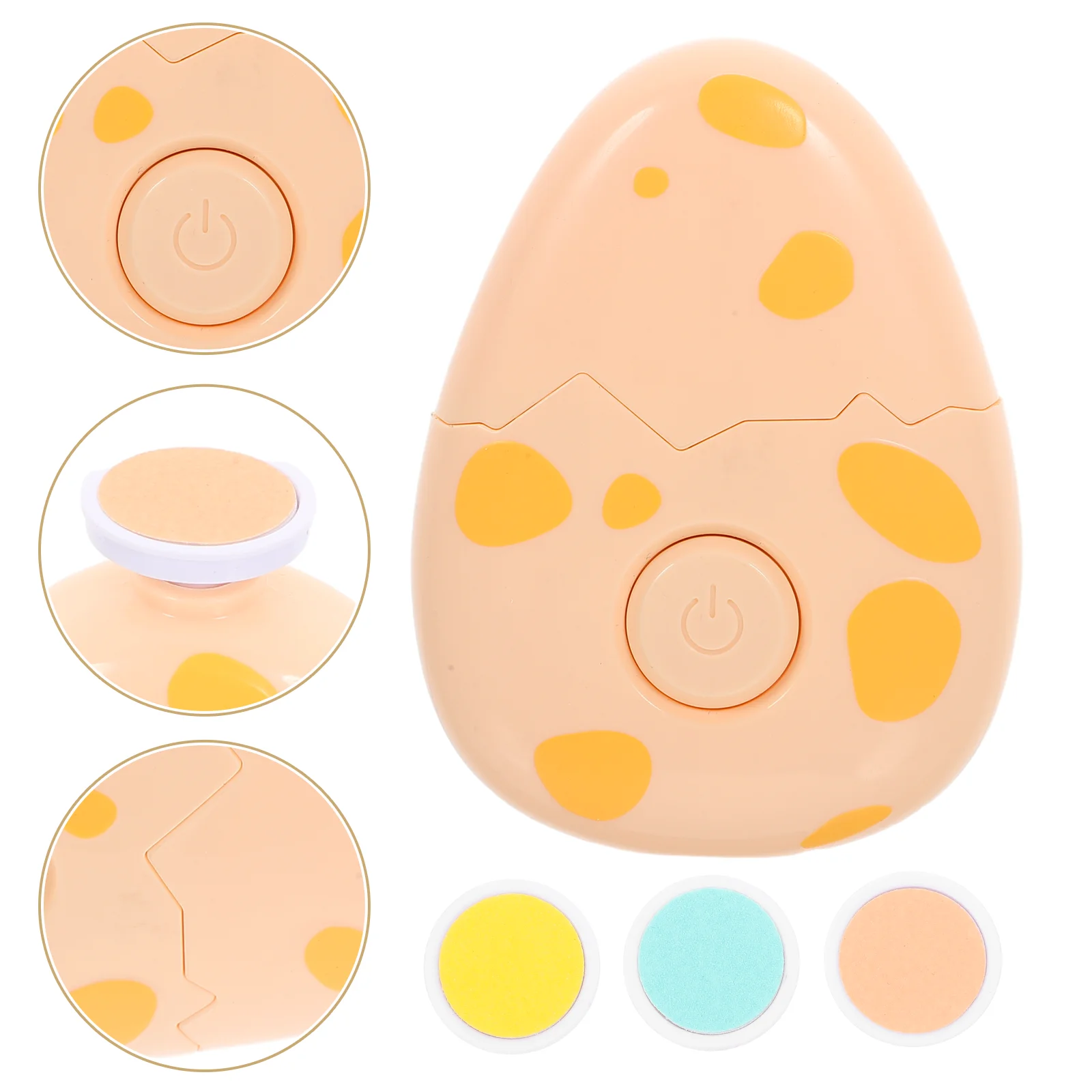 

Cute Electric Grinder For Baby Kids Safe Trimmer Grinding Pads Portable Manicure Pedicure Durable Nail File Polisher Lovely