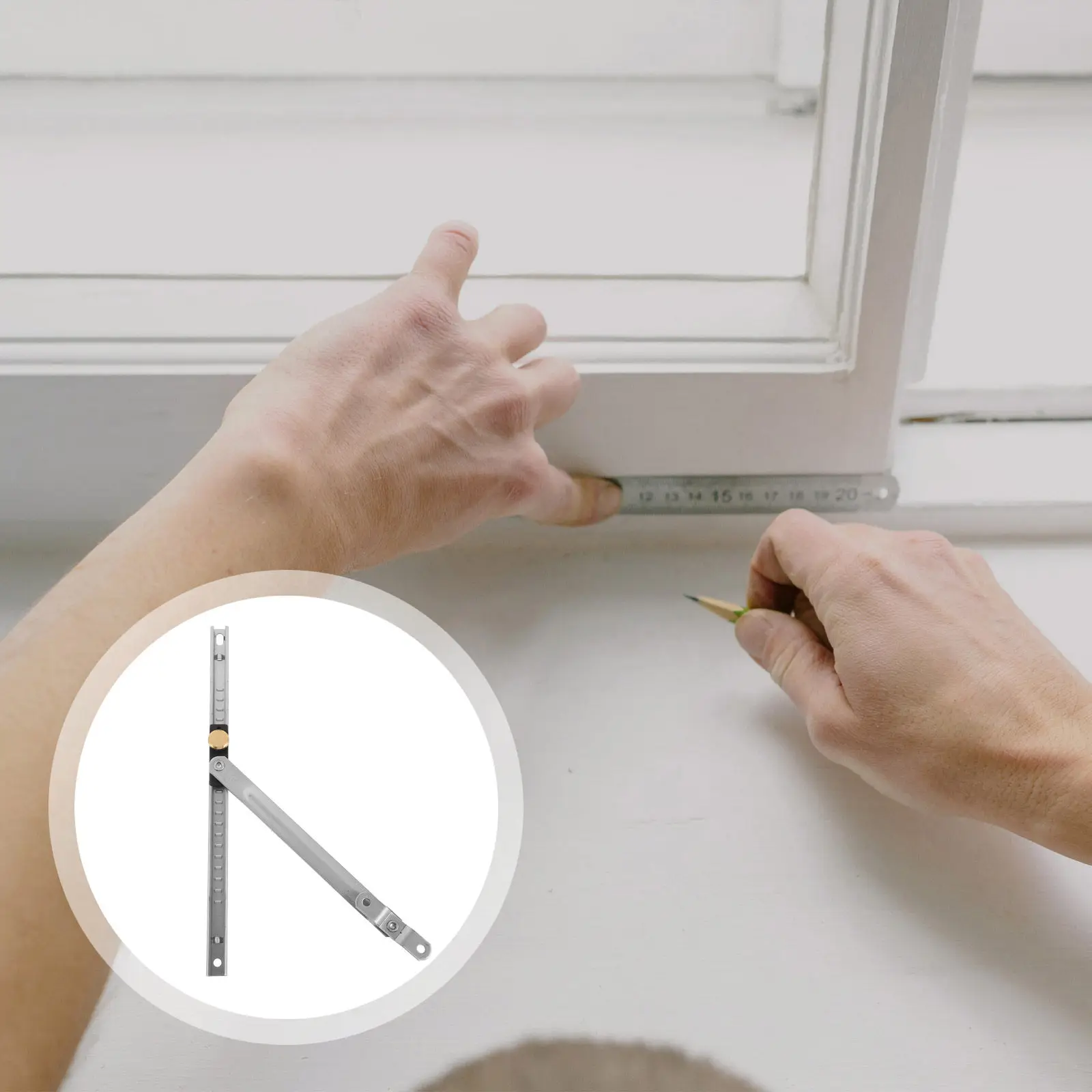 

Запорная планка для раздвижных окон из нержавеющей стали, регулируемый ограничитель для окон, защита от ветра для раздвижных дверей и окон