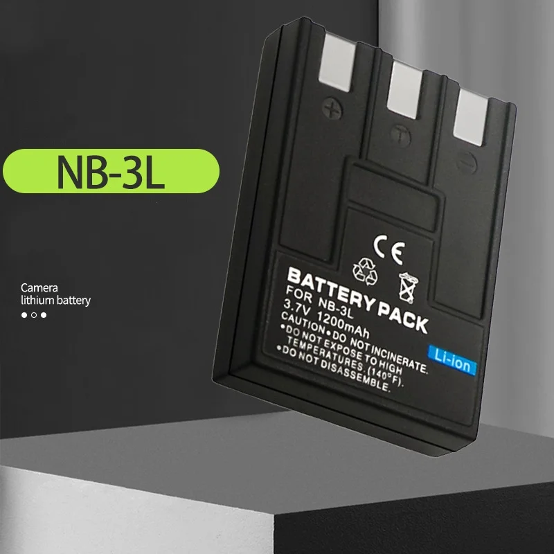 1200mAh NB-3L NB 3L Camera Battery or Charger For Canon PowerShot SD10 SD20 SD40 SD550 SD500 SD100 SD110, IXUS IIs II  Camera