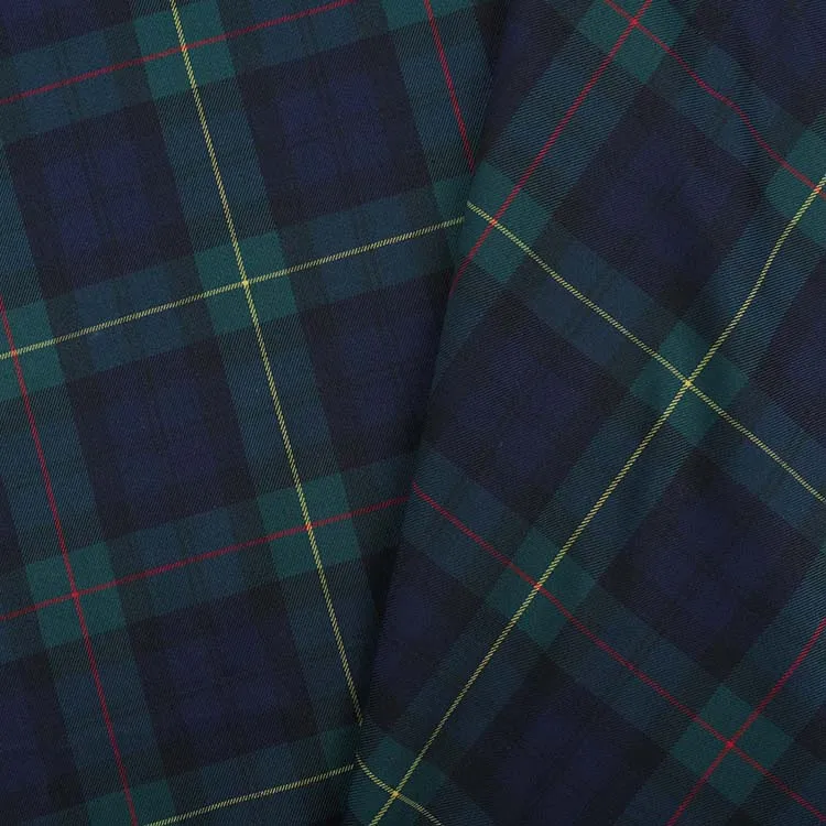 

Scottish Plaid Fabric European Style Curtain Tablecloth JK Skirt British School Uniform Cosplay Uniform Background Material