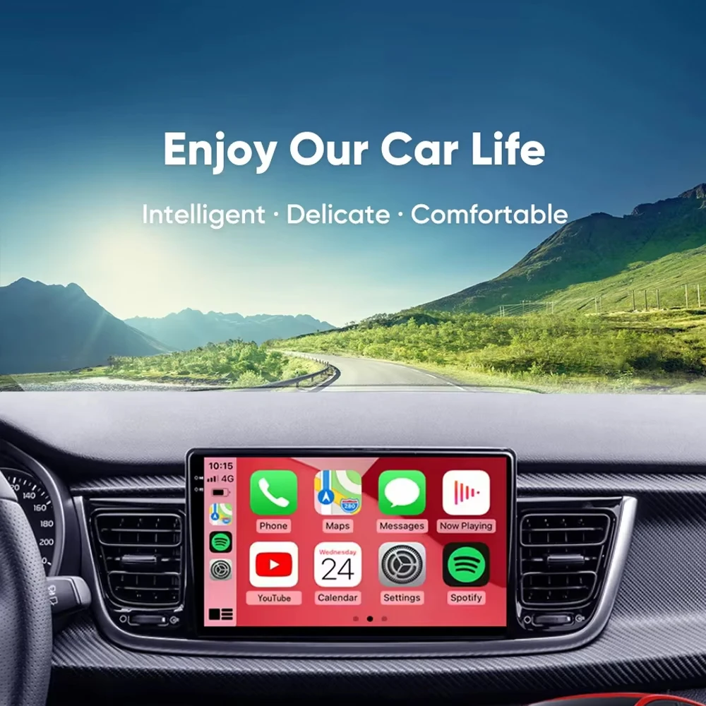 

Android 15 Carplay Авто Авто Радио GPS Мультимедийный Видеоплеер Стерео BT Для Kia RIO Stonic YB 2016 2017 2018 2019 2020 2021 2022