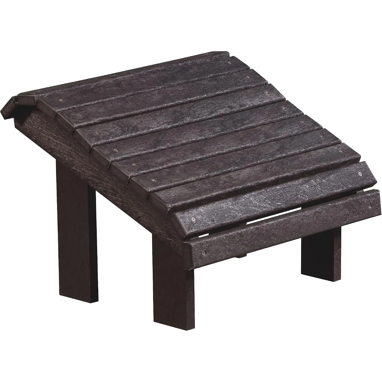 Casual Premium Footstool Espresso Finish Living Room & Bedroom Seating, Customized