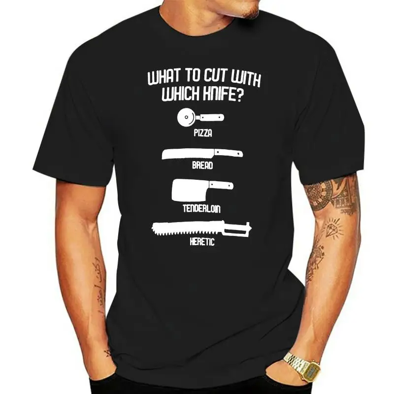 What to Cut with Which Knife - Wargaming Meme Chart T shirt 40000 40k wh40k wargaming wargamer