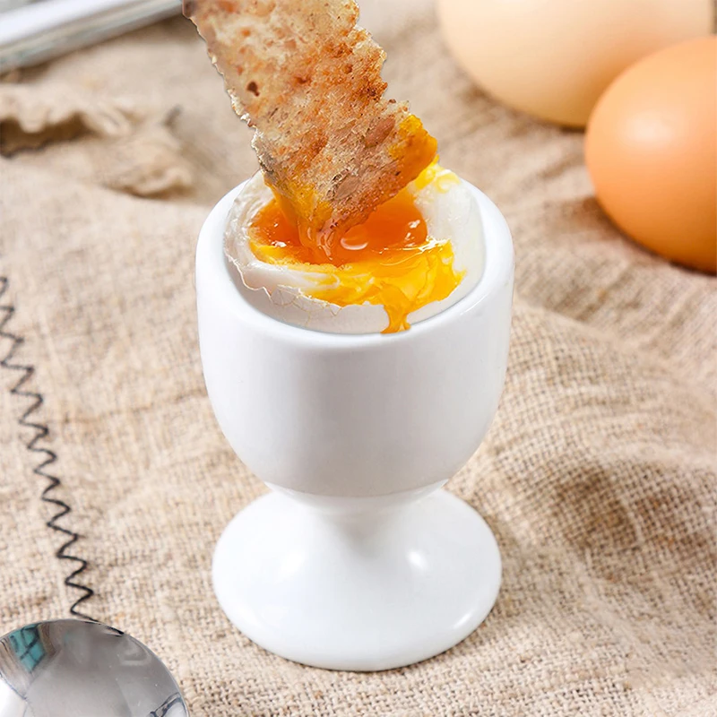 1pc Egg Cup Holder Boiled Eggs Cup Stand Tool Caviar Cup Breakfast Egg Holder Banquet Eggs Supplies Kitchen Accessories Egg Rack