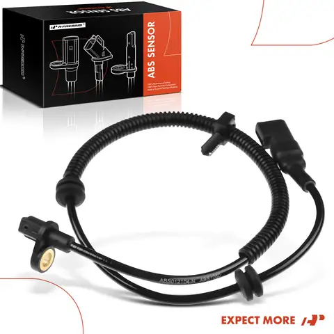 A-Premium Rear Driver or Passenger Side ABS Wheel Speed Sensor 2 Pins for Ford Focus 2000-2007