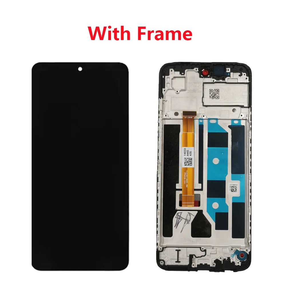 Wyświetlacze LCD 6,67'' do Oppo A40 A40M, ekran dotykowy LCD z digitizerem i ramką, zamiennik kompletny CPH2669 Pantalla — zdjęcie produktu 4