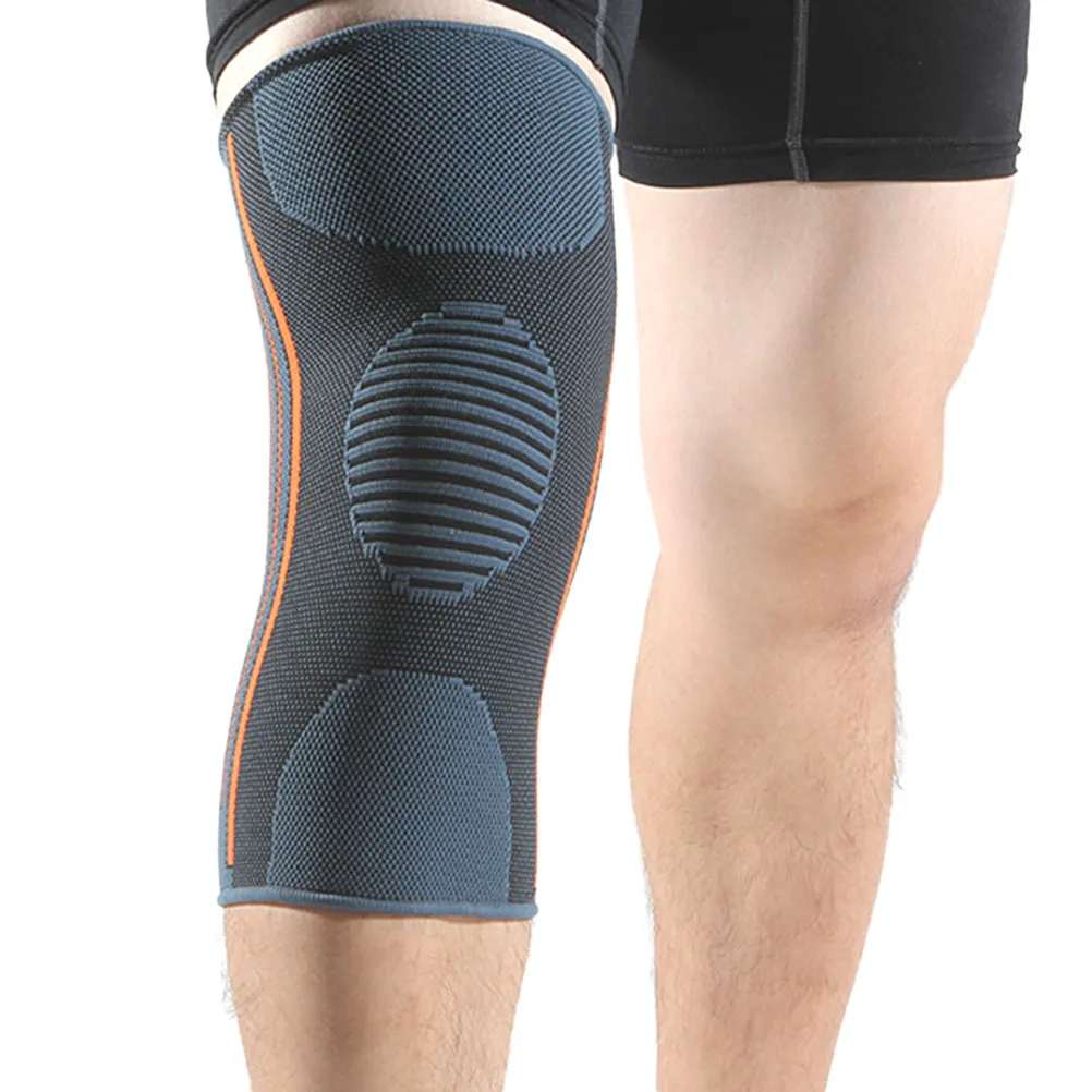 1Pcs Elastic Compression Knee Sleeve Breathable Ergonomic Support for Running Basketball Football Hiking Dancing Sports Unisex