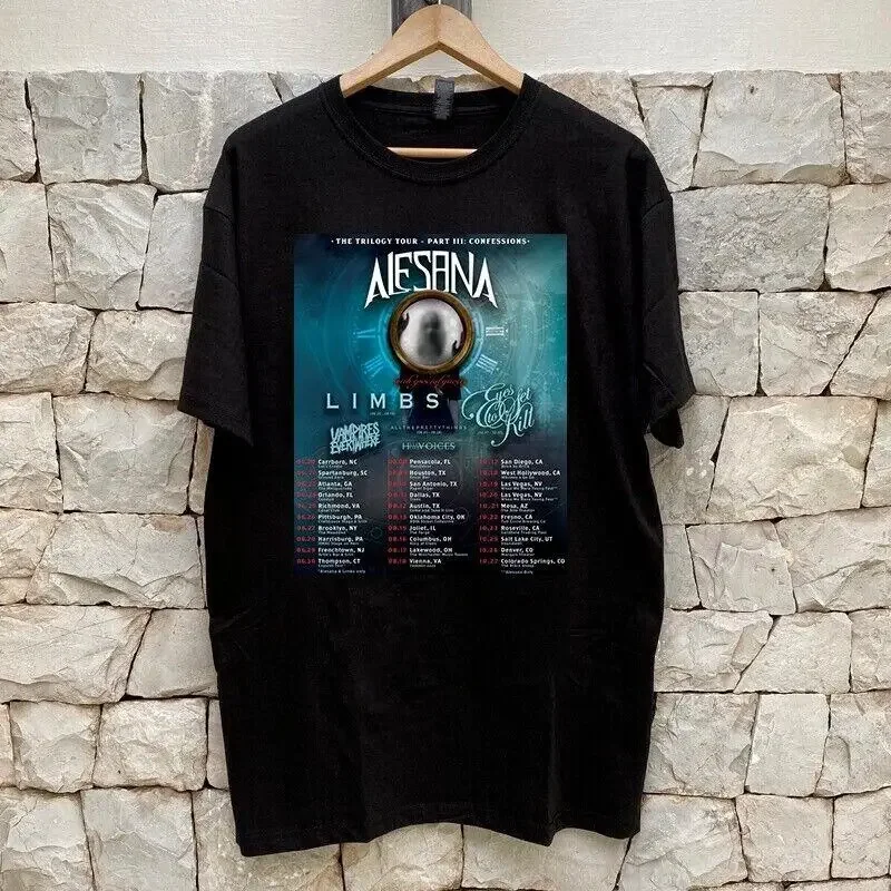 Alesana Band The Trilogy Tour Concerts T Shirt Full Size S 5Xl Fh514