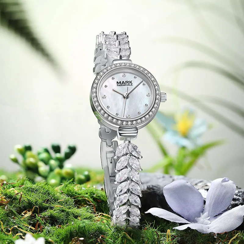 MARK FAIRWHALE 3020 Fashion Wristwatches Niche Light Luxury Waterproof Small Dial Genuine 2025 New Watch for Women