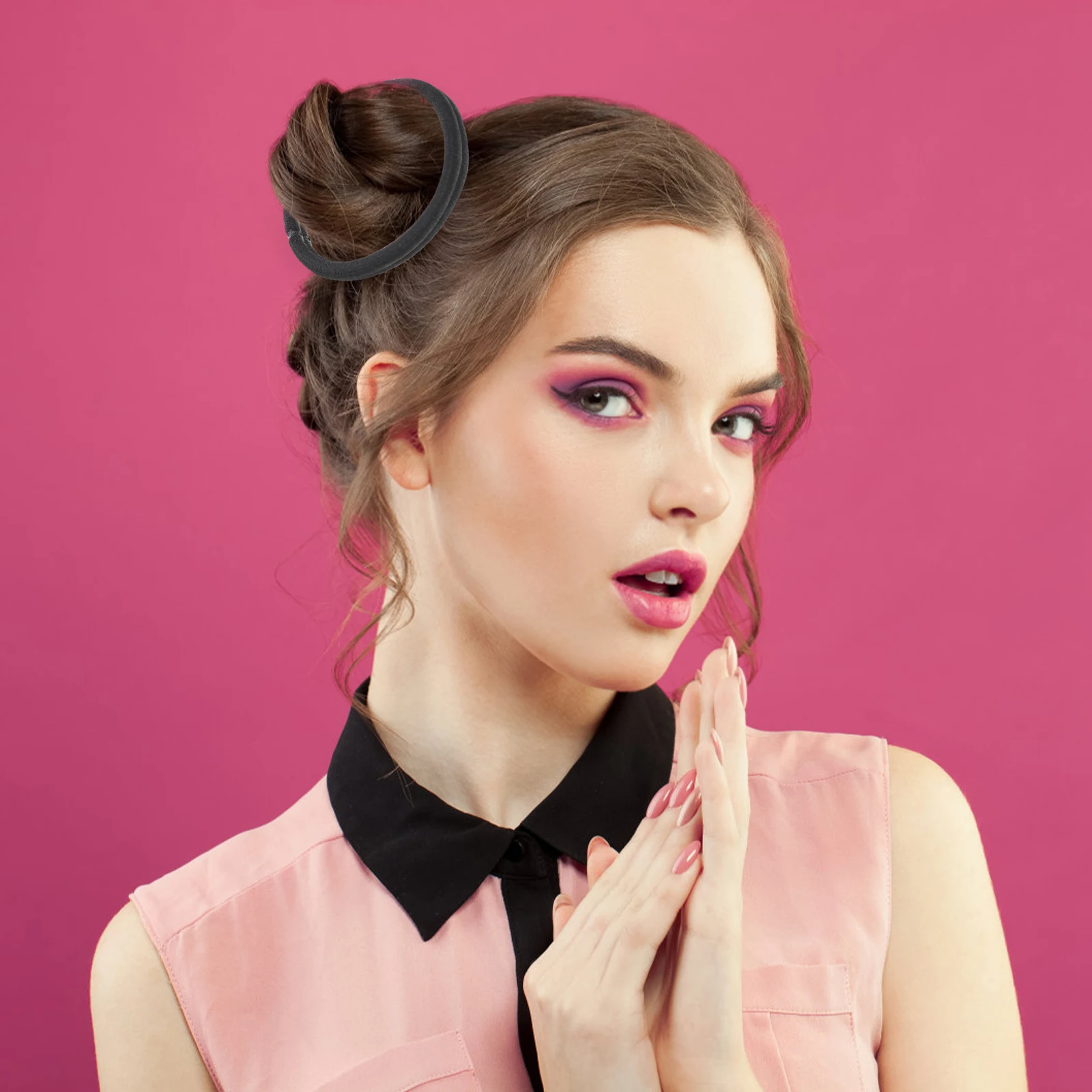 

100pcs High Elastic Hair Ropes Thin Bands for Women Girls Ponytail Holders Rubber Accessories Perfect Daily Life Hair Care