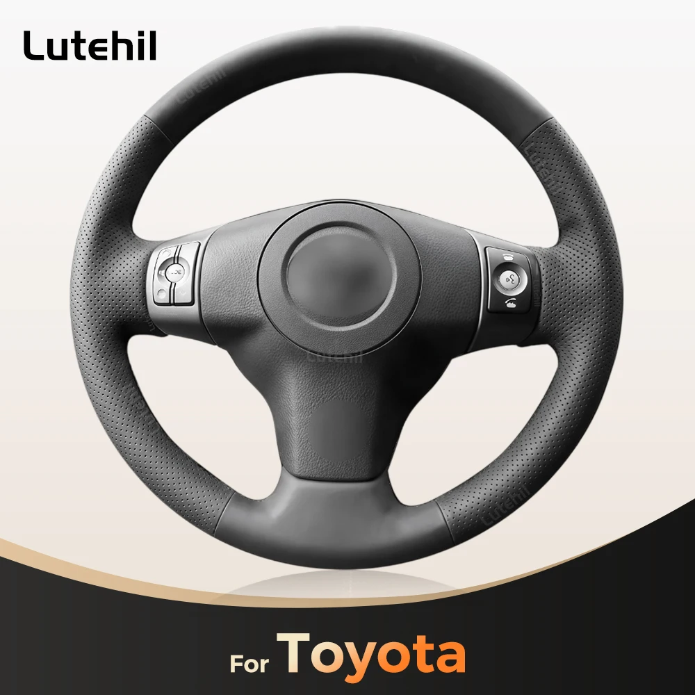 

Чехол на руль автомобиля из искусственной кожи для Toyota Yaris Vios RAV4 2006-2009, Scion XB 2008, аксессуары для авто