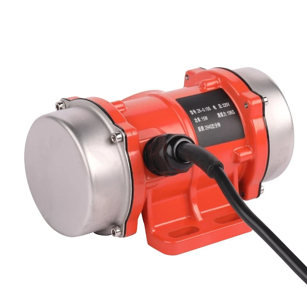 220V 380V Industrial Mini Vibration Motor Single Three‑Phase External Mount Vibrator For Screening Machinery Device