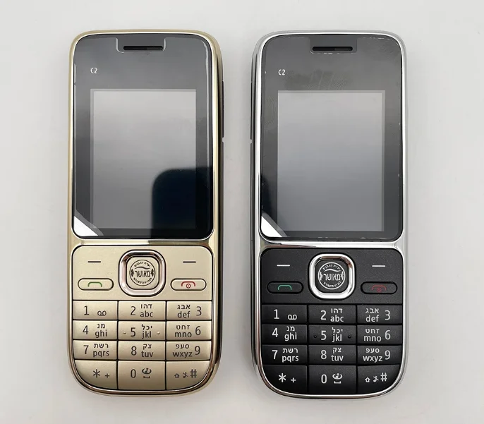 C2-01 Original para teléfono móvil, teclado ruso, árabe, hebreo, inglés, hecho en Finlandia, desbloqueado, envío gratis
