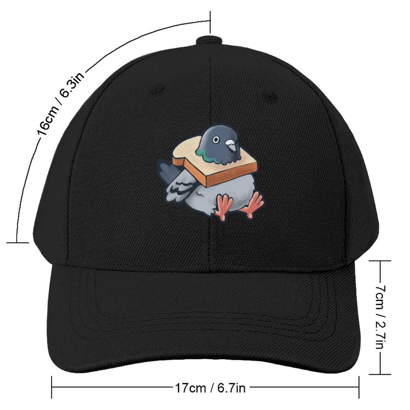 Hungry Pigeon Baseball Cap New Hat |-F-| Military Cap Man Women's Hats 2024 Men's