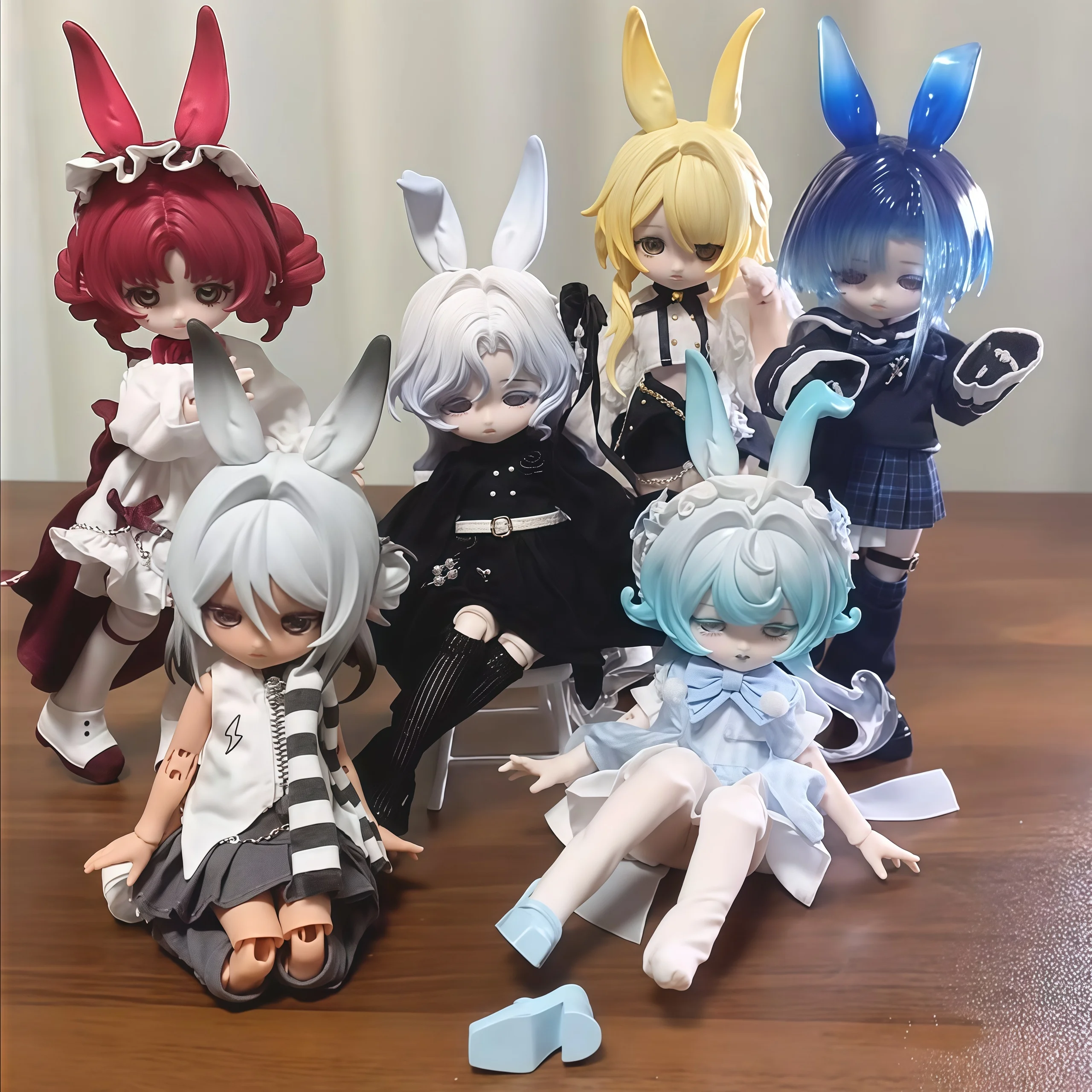 

Come4free Бонни Банни Метеорологический Звездный Язык 1/12 Bjd Серия Слепая Коробка Тайная Коробка Экшн Аниме Kawaii Куклы Подарок Для Девочки